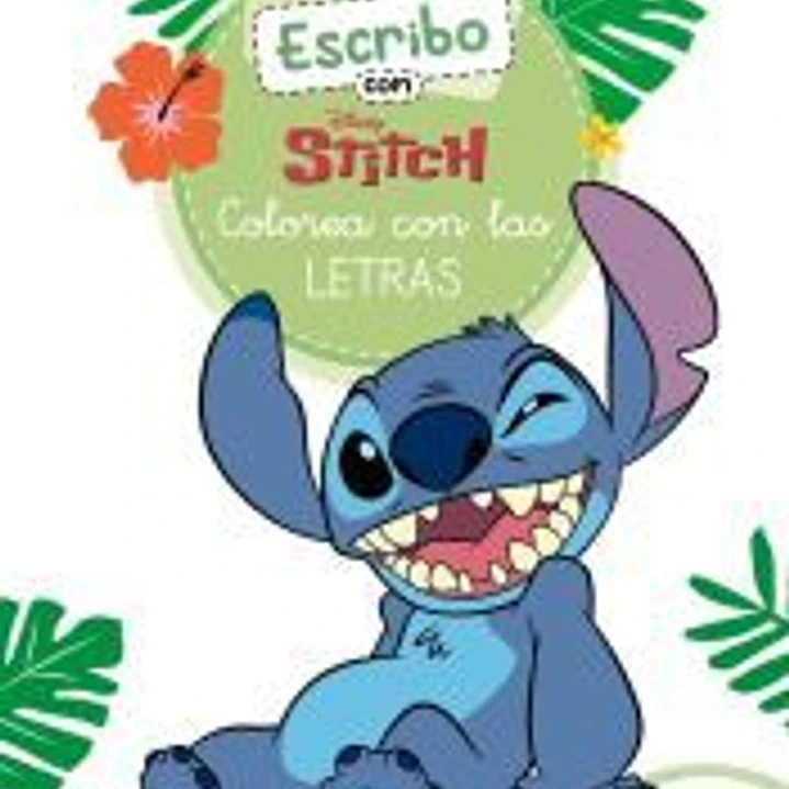 Escribo con Stitch. Colorea con las letras (Disney. Primeros aprendizajes) 1