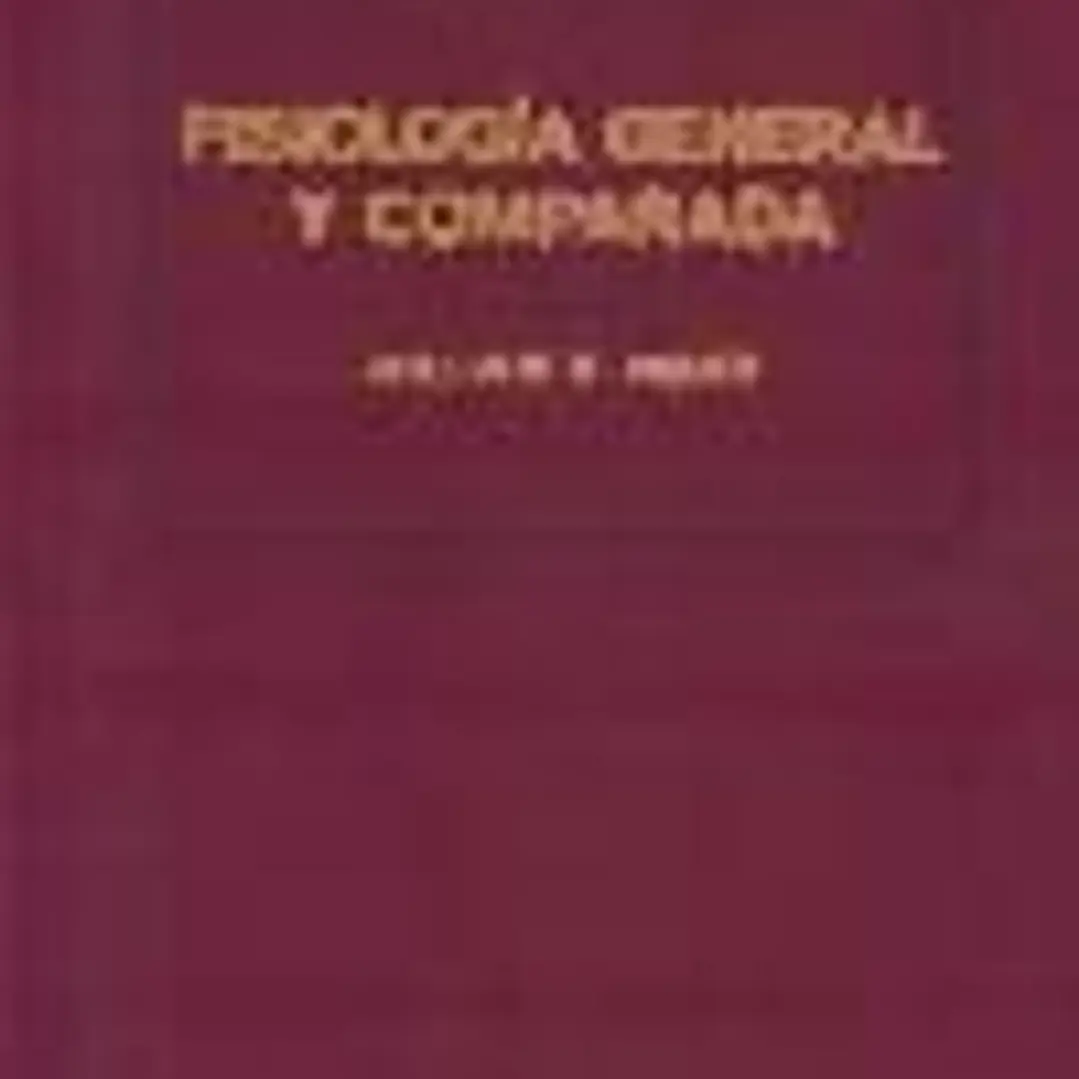 FISIOLOGÍA GENERAL Y COMPARADA 1
