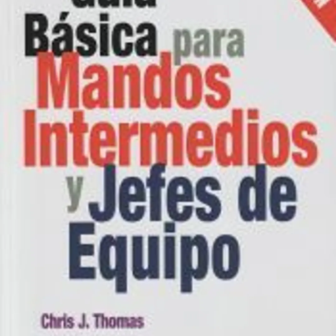 GUIA BASICA PARA MANDOS INTERMEDIOS Y JEFES DE EQUIPO 2020 1