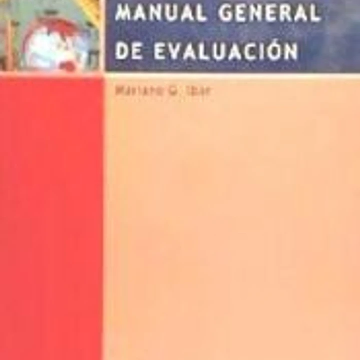 Manual general de evaluación 1