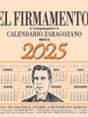 Calendario Zaragozano 2025 Mesa