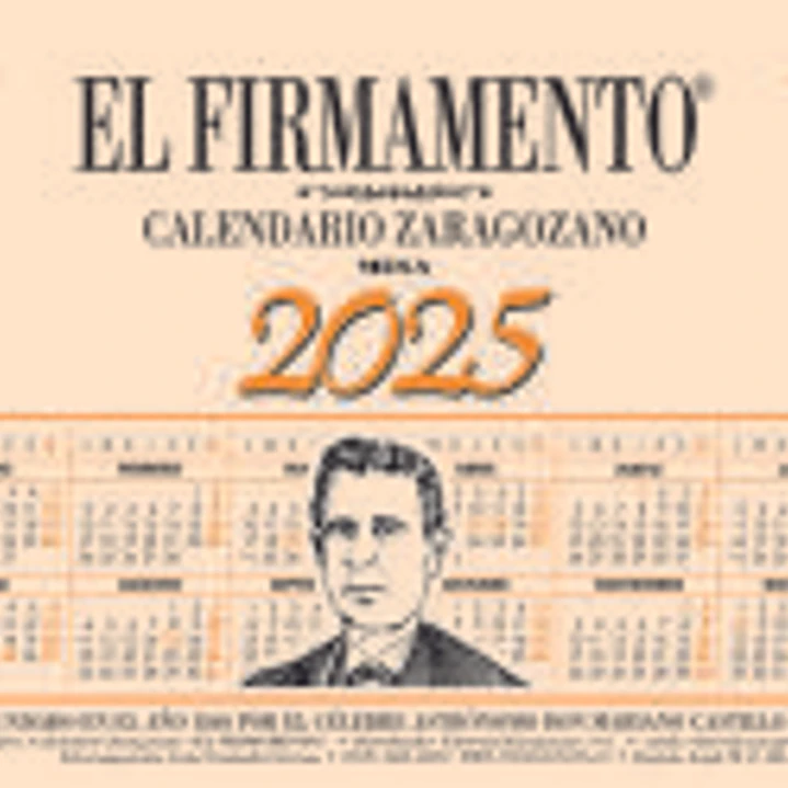 Calendario Zaragozano 2025 Mesa 1