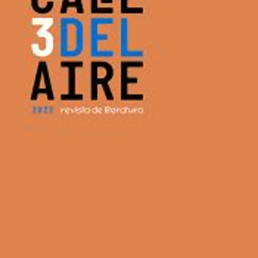 Calle del Aire. Revista de literatura. 3 1