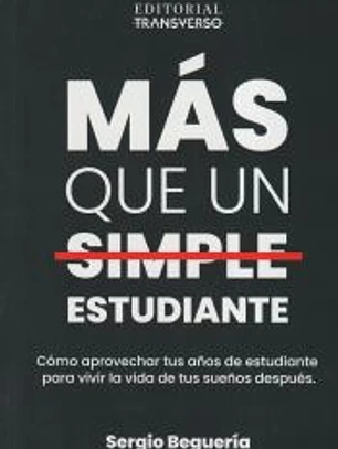 MÁS QUE UN SIMPLE ESTUDIANTE