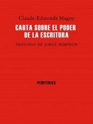 Carta sobre el poder de la escritura
