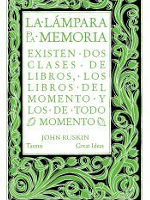 La lámpara de la memoria