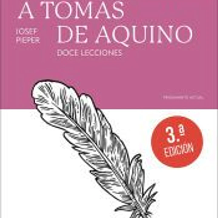 Introducción a Tomás de Aquino 1