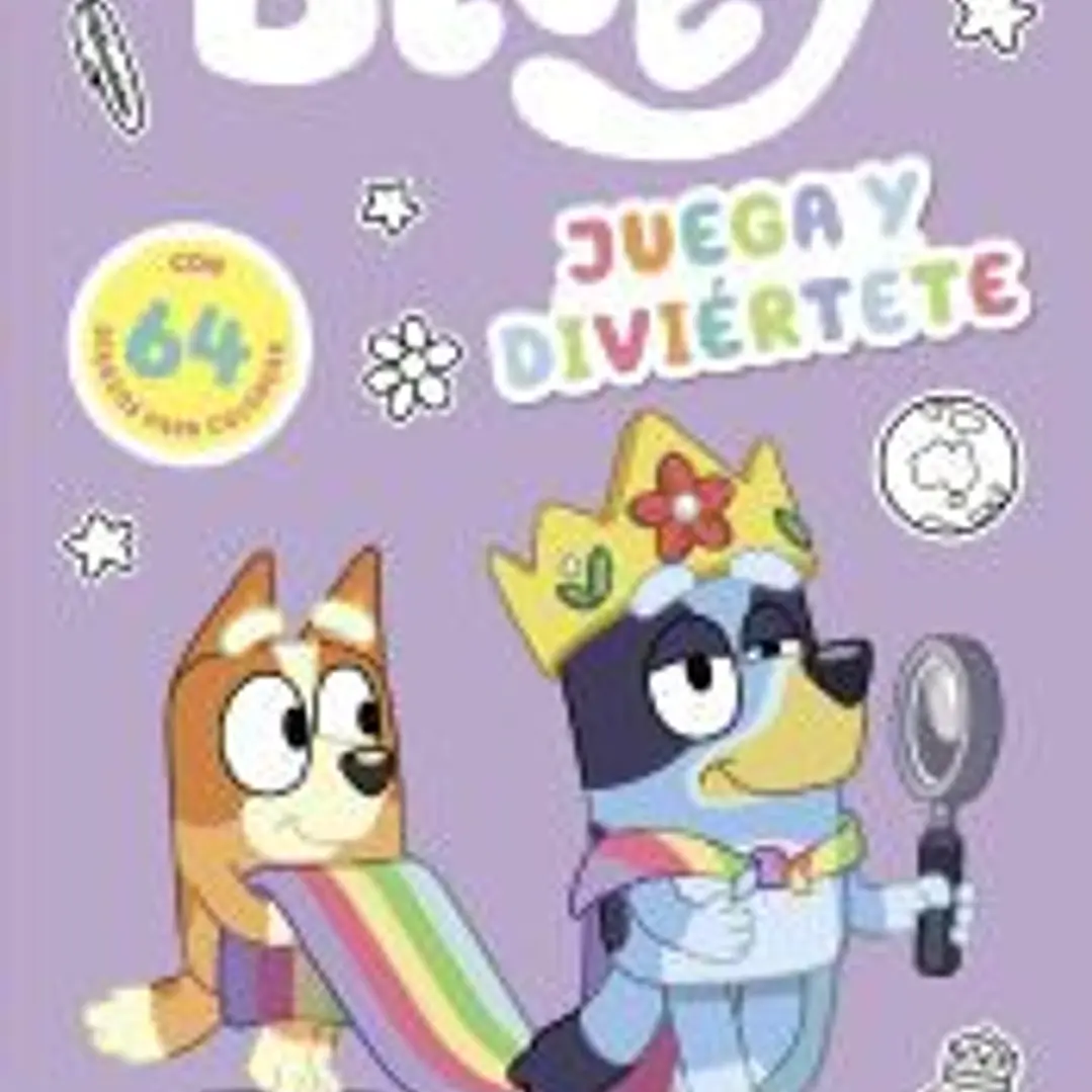Bluey - Juega y diviértete. Un libro para colorear (edición en español) 1