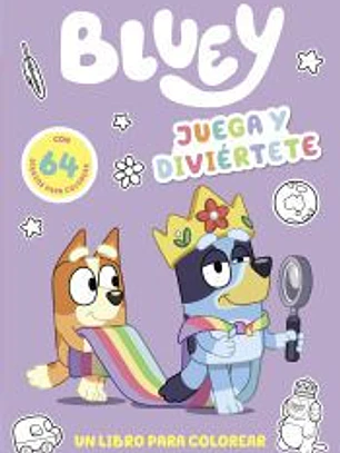 Bluey - Juega y diviértete. Un libro para colorear (edición en español)