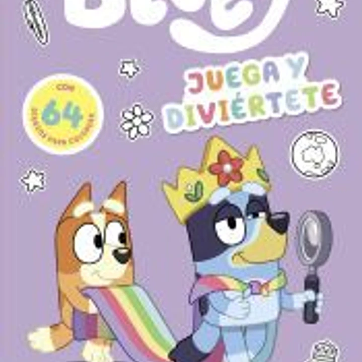 Bluey - Juega y diviértete. Un libro para colorear (edición en español) 1