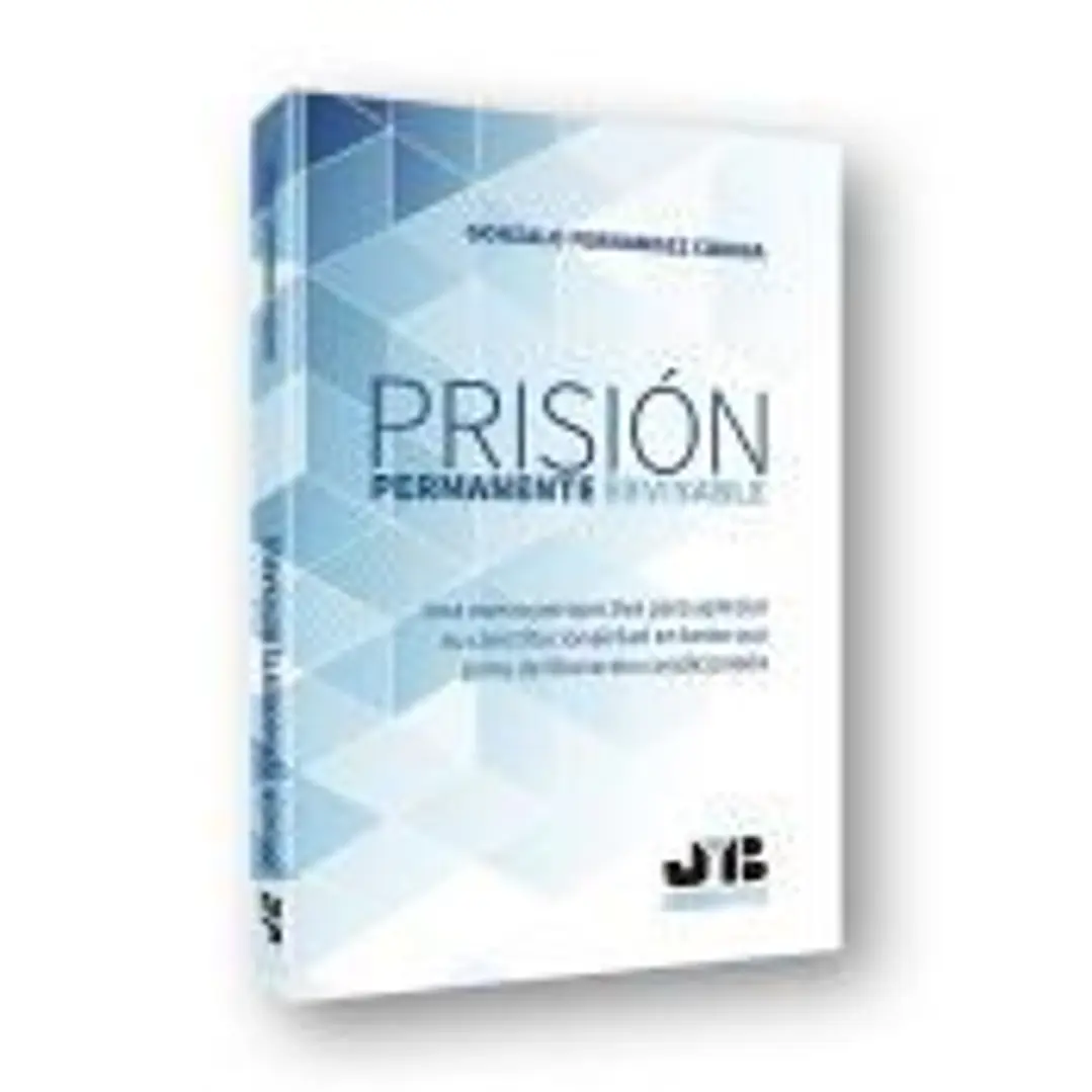 Prisión permanente revisable. 1