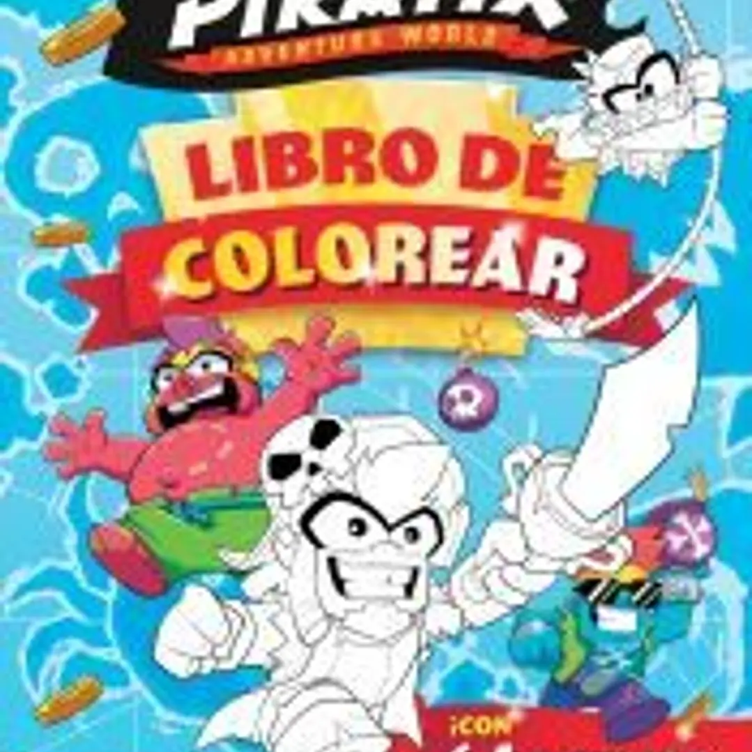 Piratix. Actividades - Libro de colorear 1