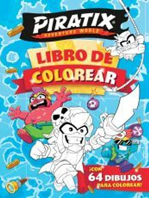 Piratix. Actividades - Libro de colorear