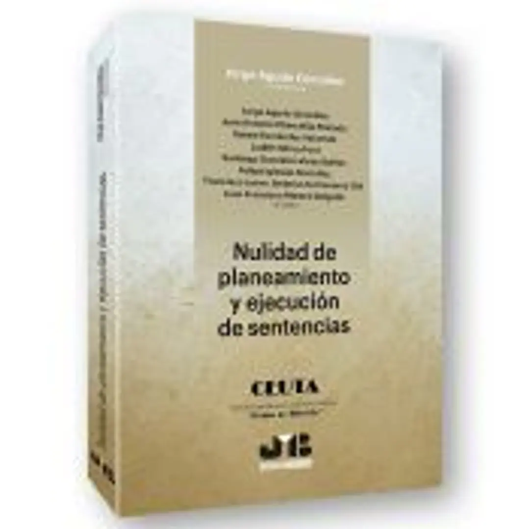 Nulidad de planeamiento y ejecución de sentencias. 1