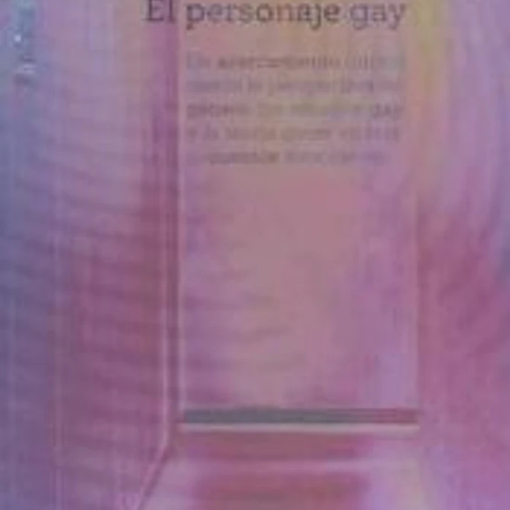 EL PERSONAJE GAY 1