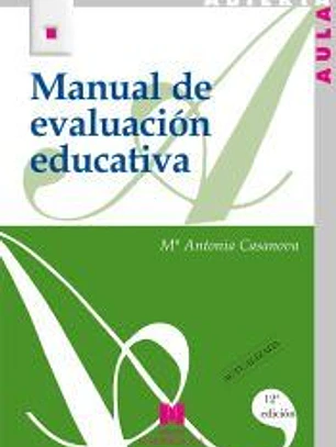 Manual de evaluación educativa