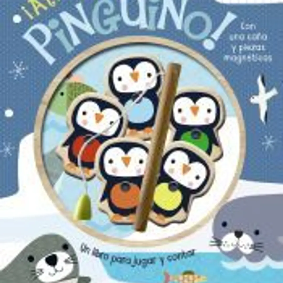 ¡Atrapa al pingüino! Un libro para jugar y contar 1