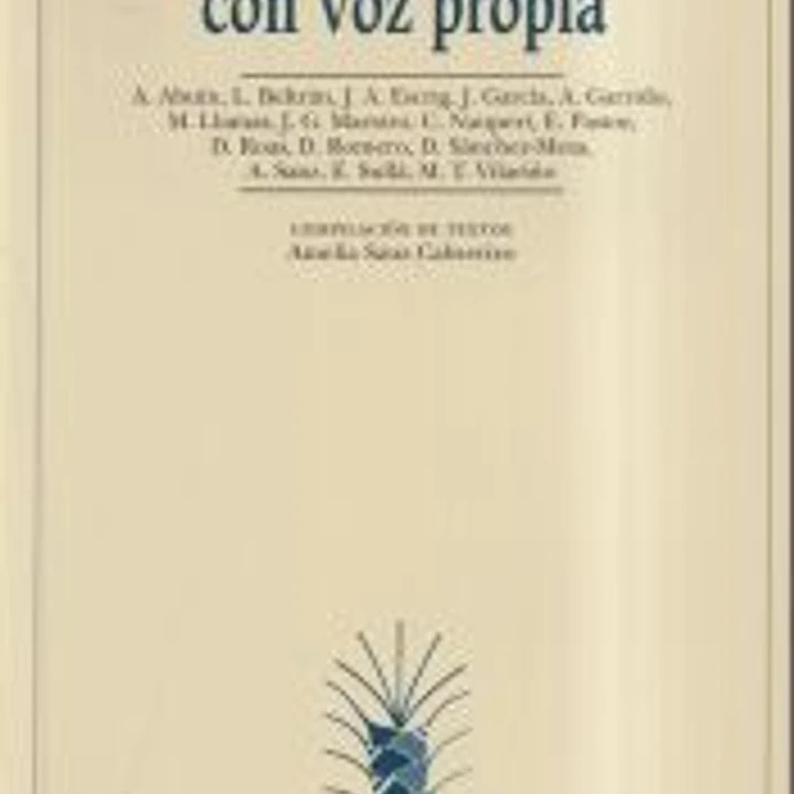 Teoría literaria española con voz propia 1
