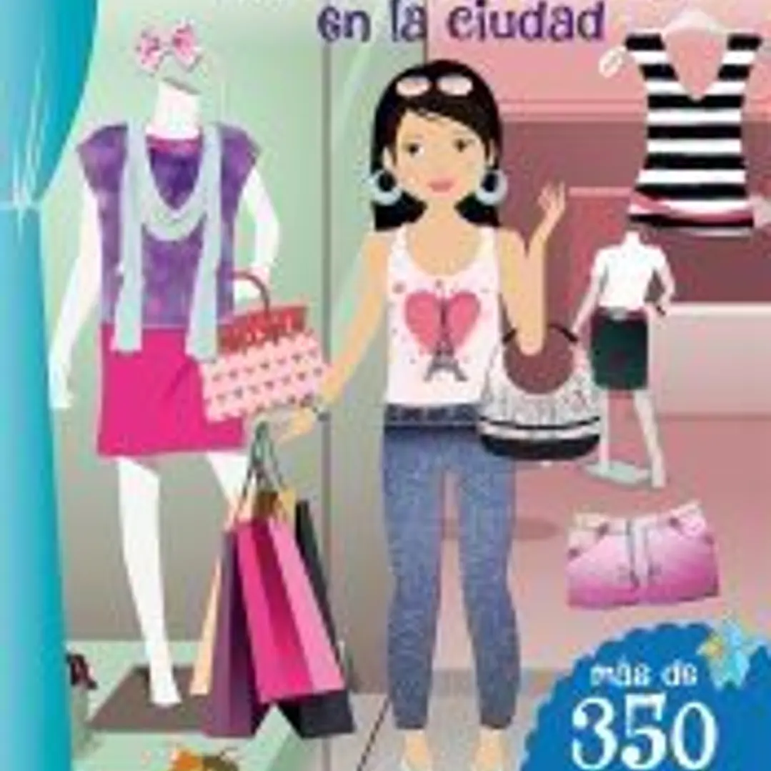 Pegatinas. Así Visten Las Chicas En La Ciudad 1