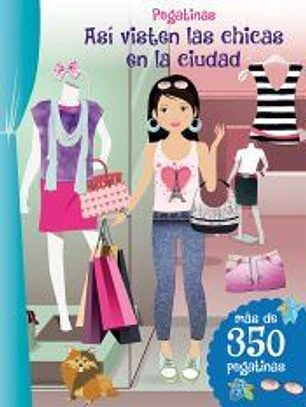 Pegatinas. Así Visten Las Chicas En La Ciudad