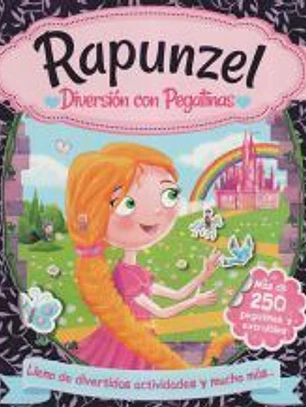 RAPUNZEL. DIVERSIÓN CON PEGATINAS