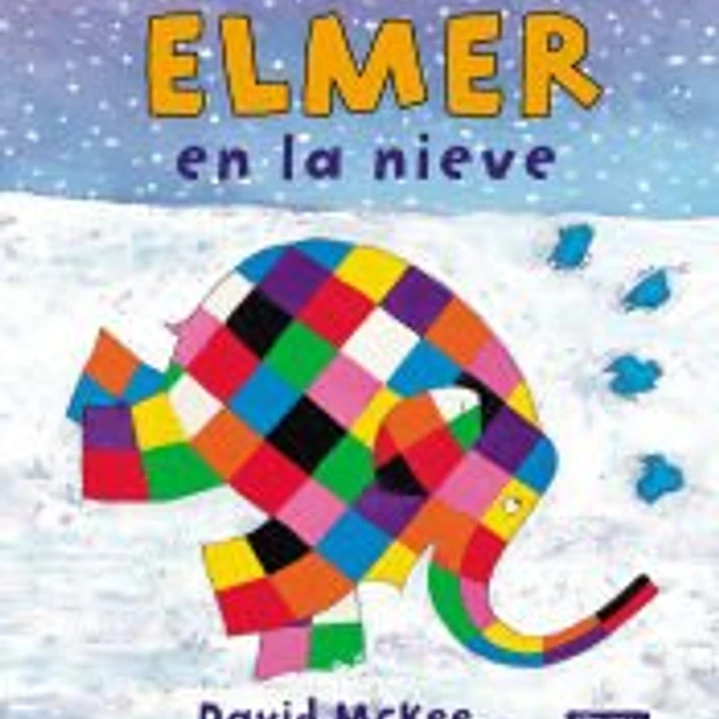 Elmer en la nieve 1