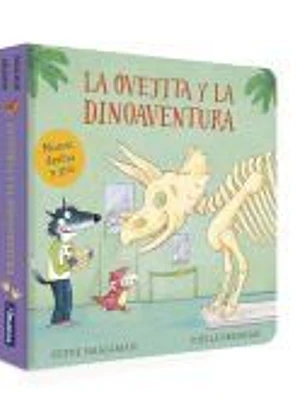 La ovejita y la dinoaventura (La ovejita que vino a cenar. Libro de cartón)