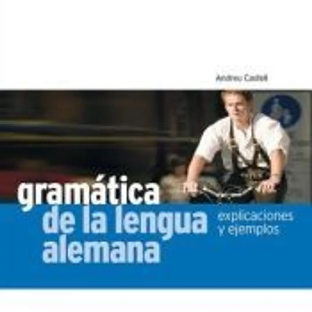 Gramática de la lengua alemana 1