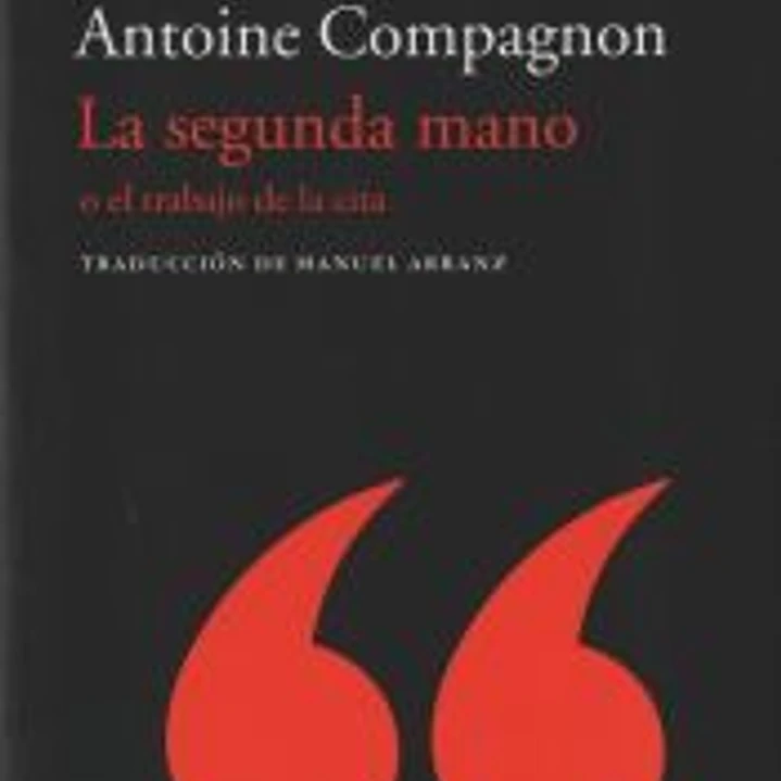 La segunda mano: o el trabajo de la cita 1