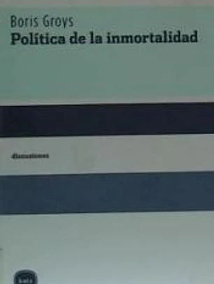 Política de la inmortalidad : cuatro conversaciones con Thomas Knoefel