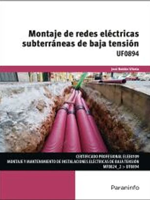 Montaje de redes eléctricas subterráneas de baja tensión