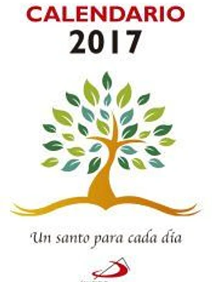 Calendario Un santo para cada día 2017