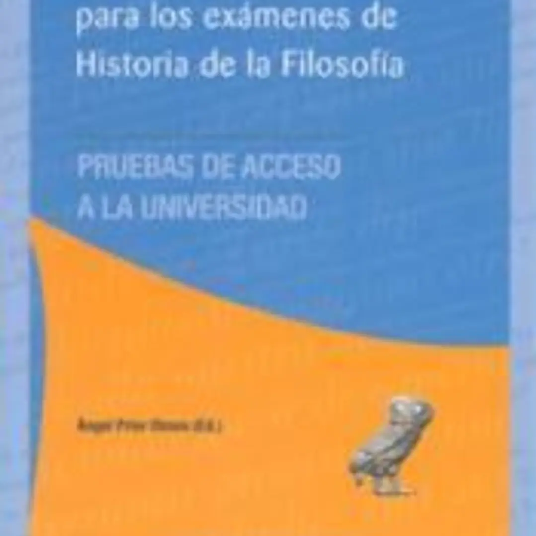 Guía para los exámenes de historia de la filosofía 1