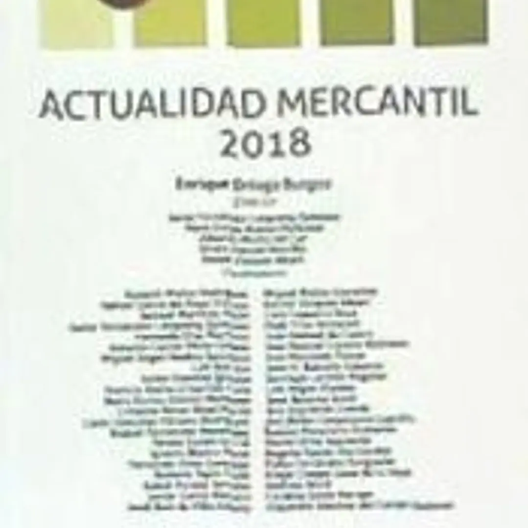 Actualidad Mercantil 2018 1