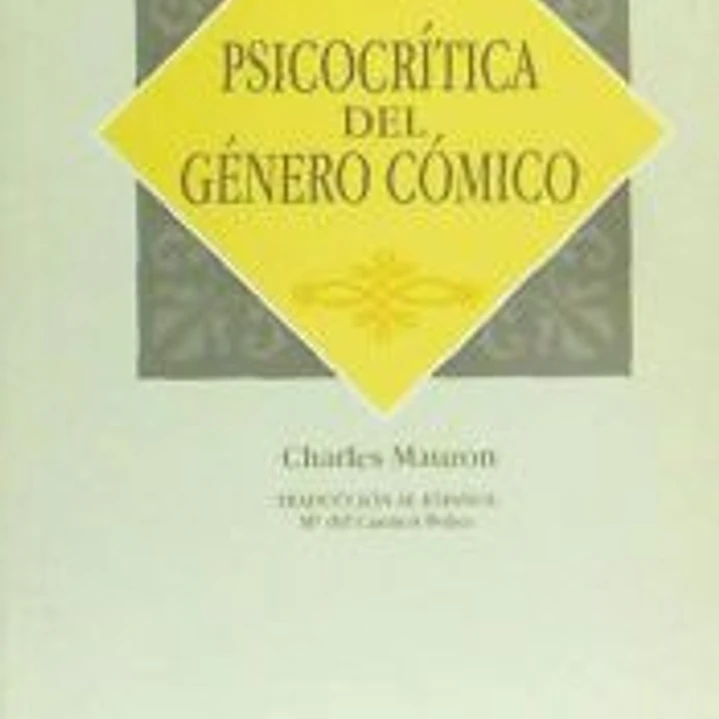 Psicocrítica del género cómico 1