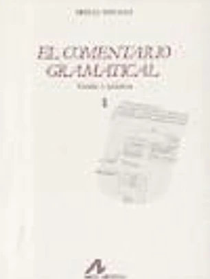 El comentario gramatical (I)