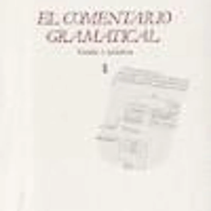 El comentario gramatical (I) 1