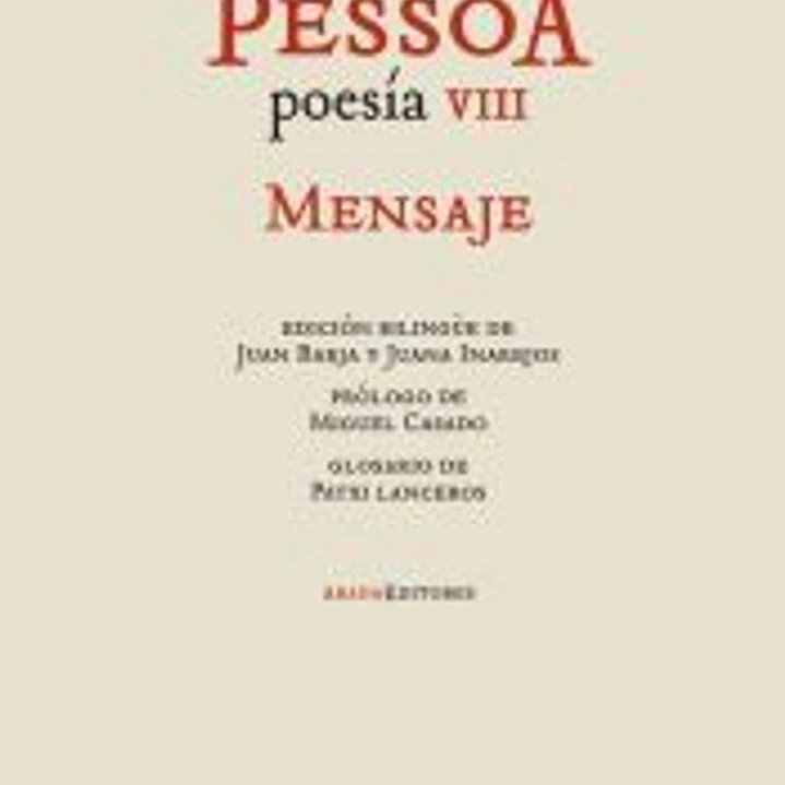 Poesía VIII. Mensaje 1