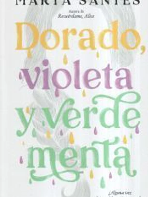 Dorado, violeta y verde menta