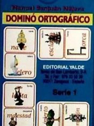 Dominó ortográfico.