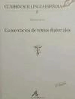 Comentarios de textos dialectales (T)