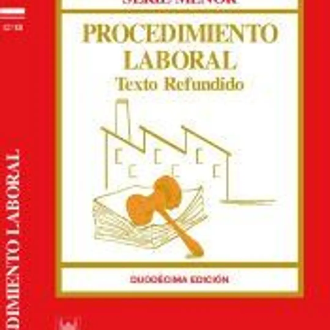 Procedimiento laboral. Texto refundido 1