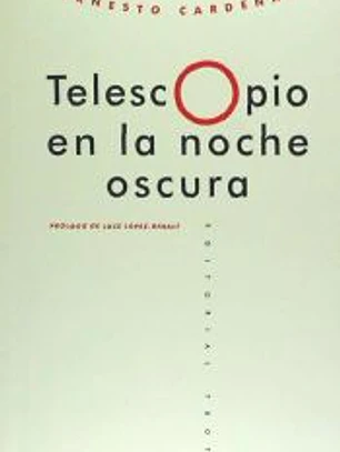 Telescopio en la noche oscura