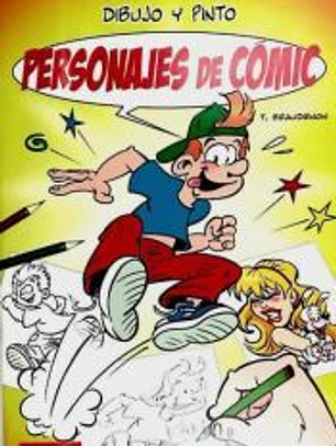 Dibujo y pinto personajes de cómic