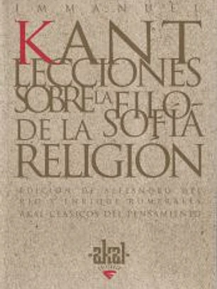 Lecciones sobre la filosofía de la religión