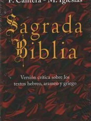 Sagrada Biblia (Cantera-Iglesias)