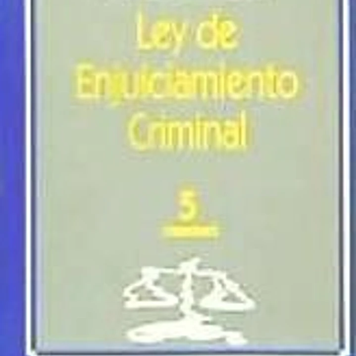 LEY DE ENJUICIAMIENTO CRIMINAL 5 1