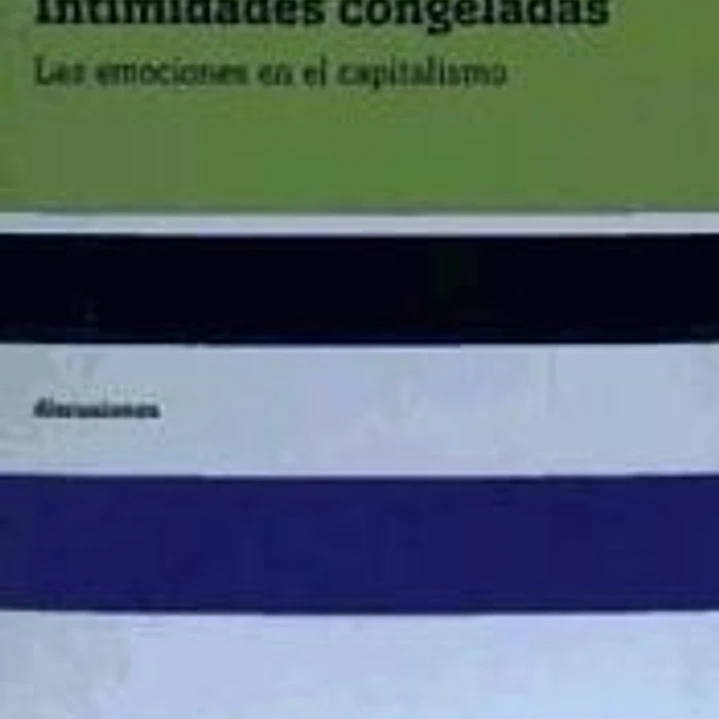 Intimidades congeladas : las emociones en el capitalismo 1