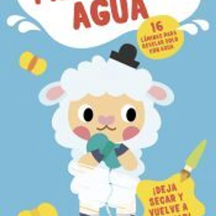 Pinta con agua. Oveja 1