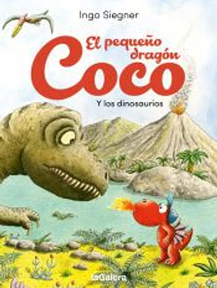 El pequeño dragón Coco y los dinosaurios